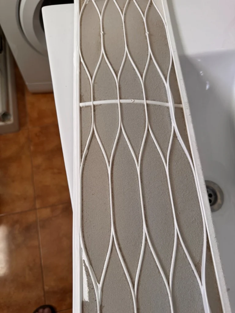 Filter before cleaning.