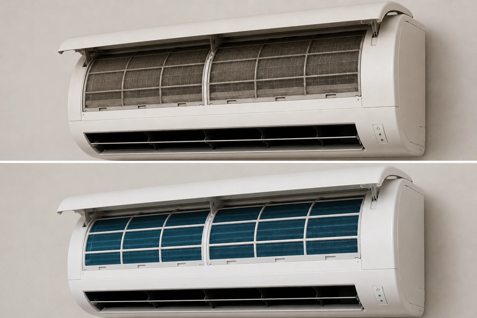 Indoor unit—before and after (3).
